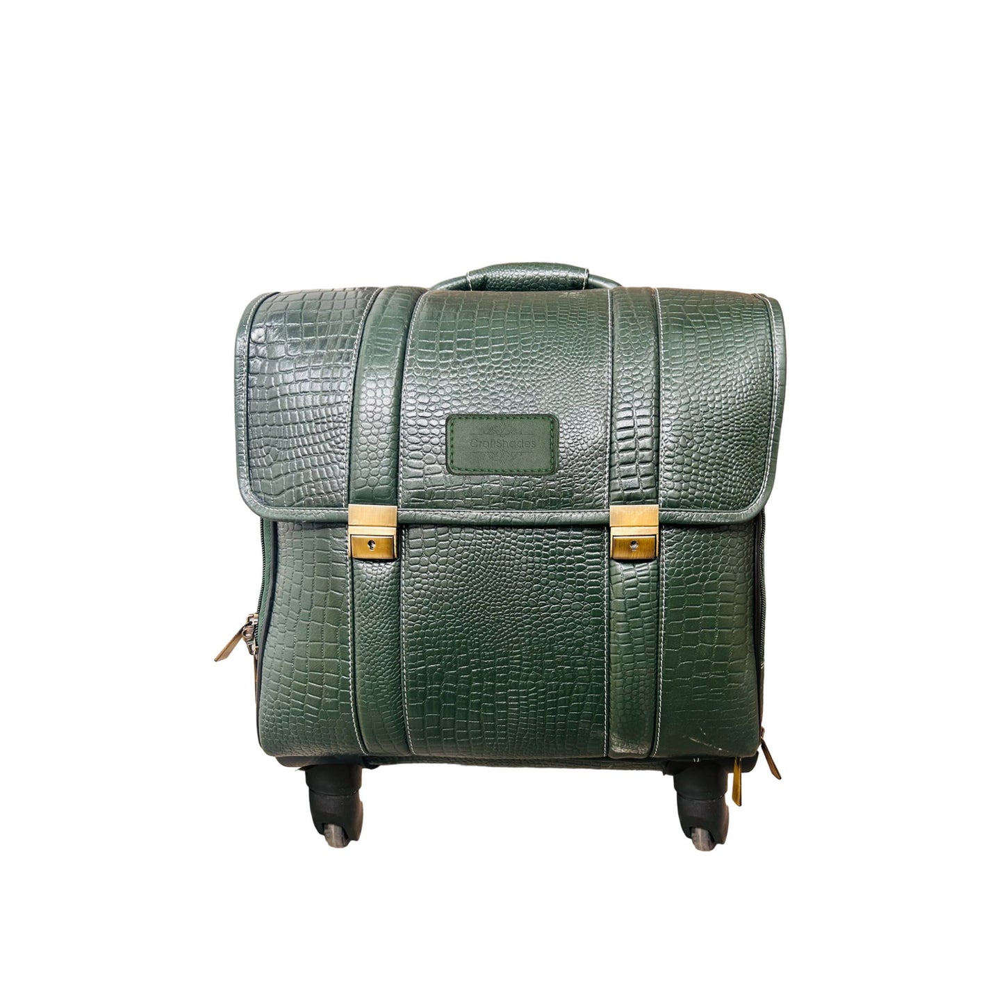Trolley Bags Luggage for Travel (Green)