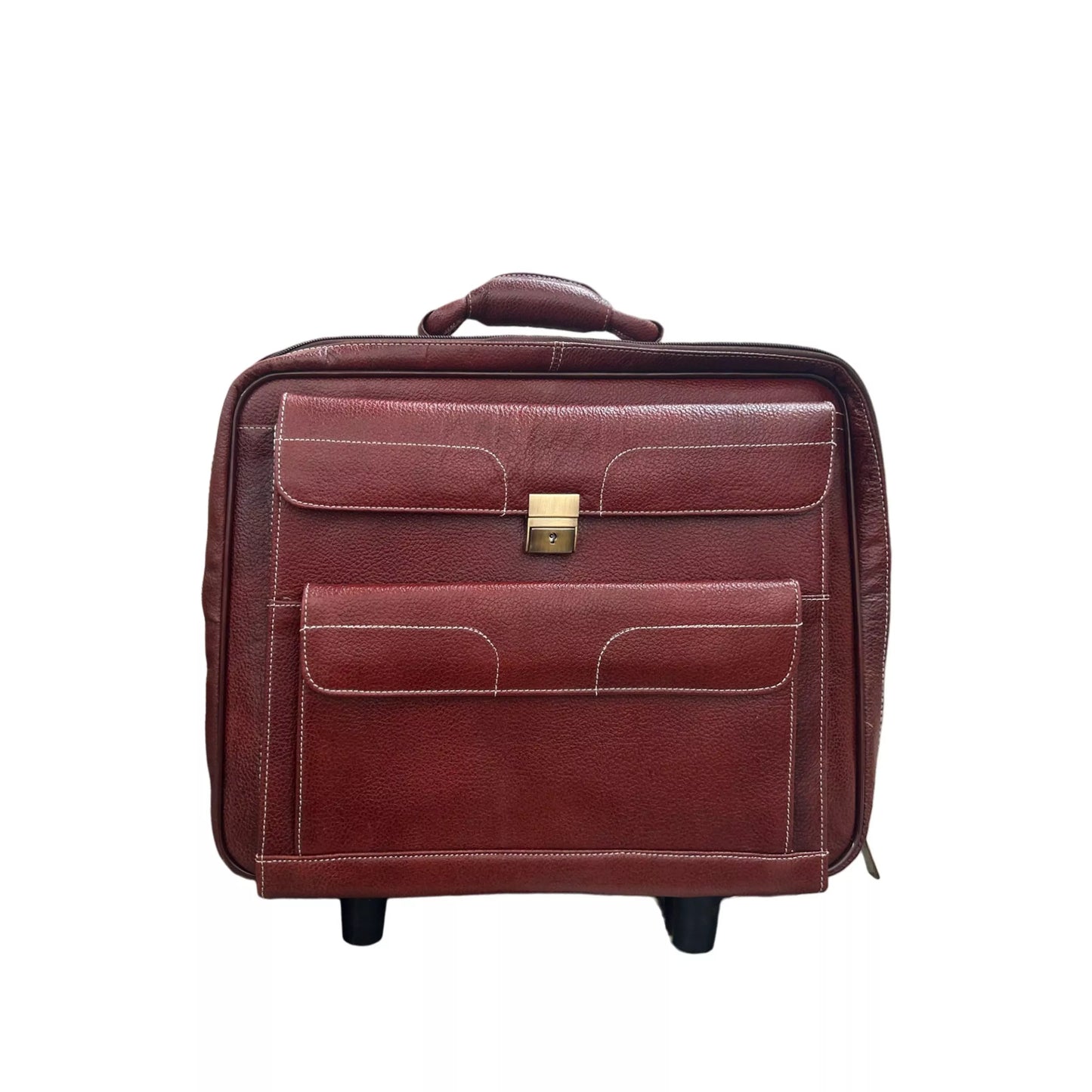 Trolley Laptop Strolley Bag (Brown)