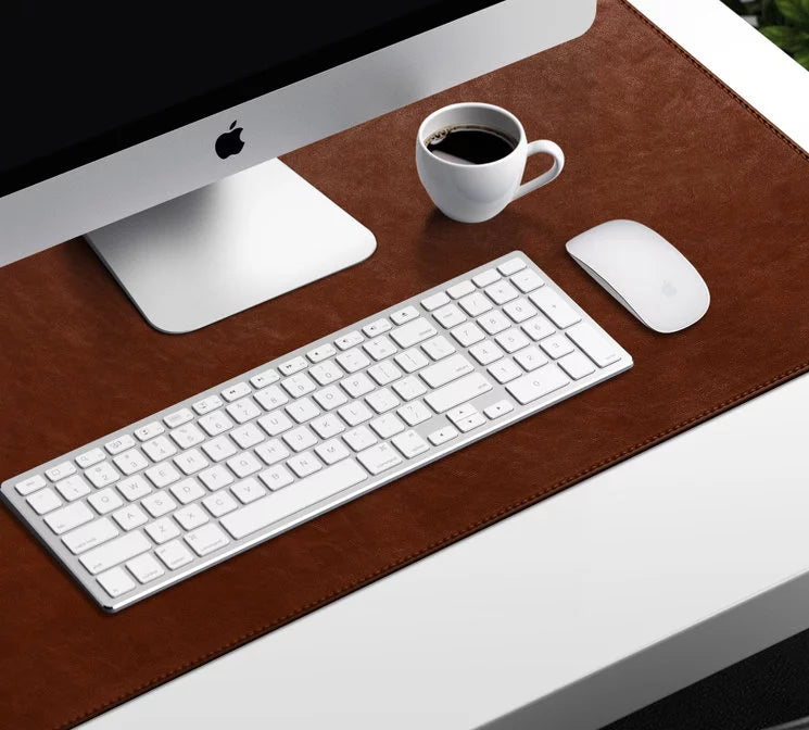 Desk Mat for Premium Goat Leather Large Laptop mat