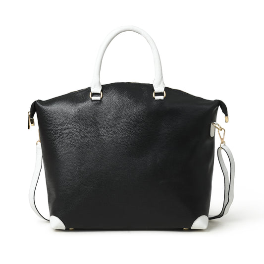 Buffalo black leather for women