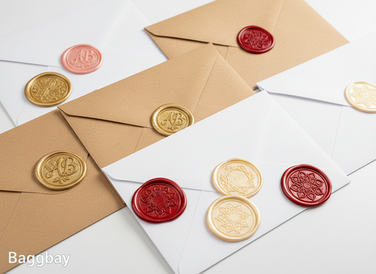 Custom Wax Seal Stamps | Personalized Monogram Stamp | BAGGBAY