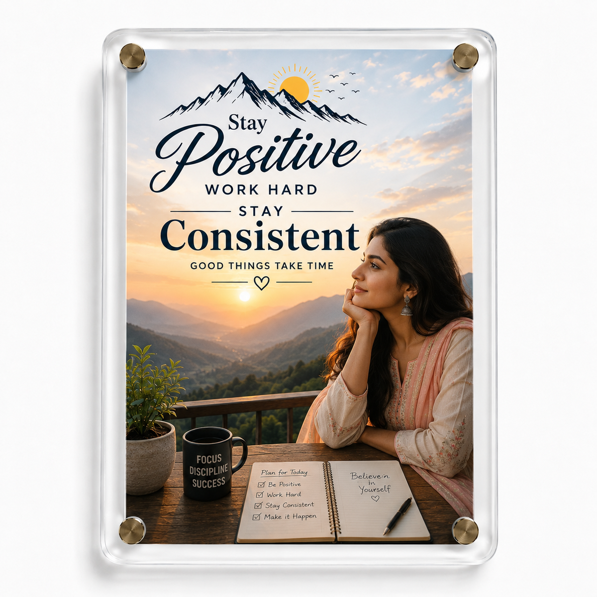 Acrylic Photo Frames 3×4 Inch