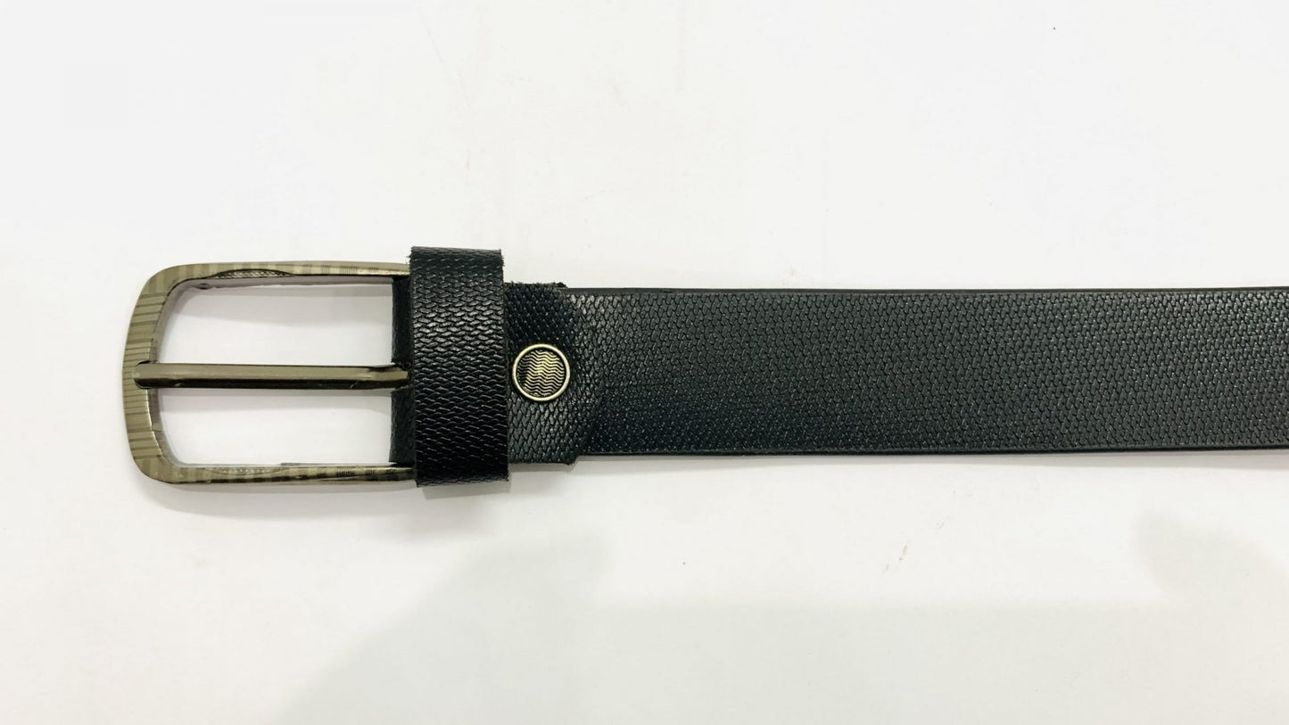 Buffalo Leather Everyday Belt | Buffalo Leather | Black Colour