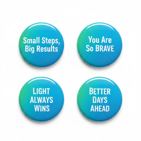 The Healing Touch | Motivational Quote Magnets