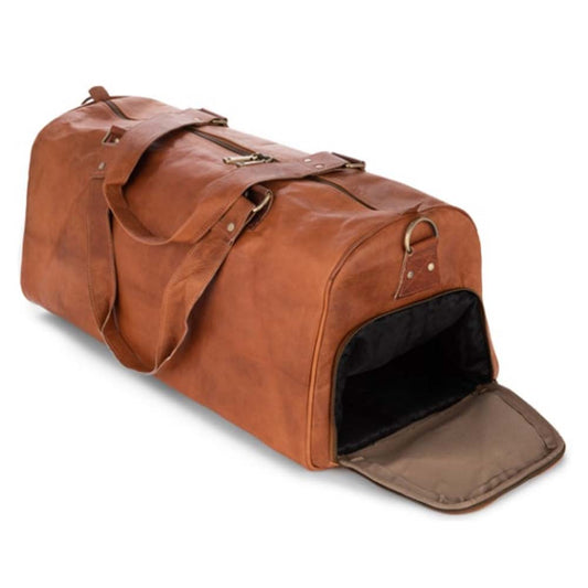 Baggbay leather duffle bag