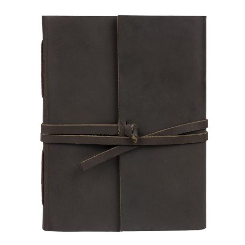 Handmade Vintage Leather Diary with Plain Paper