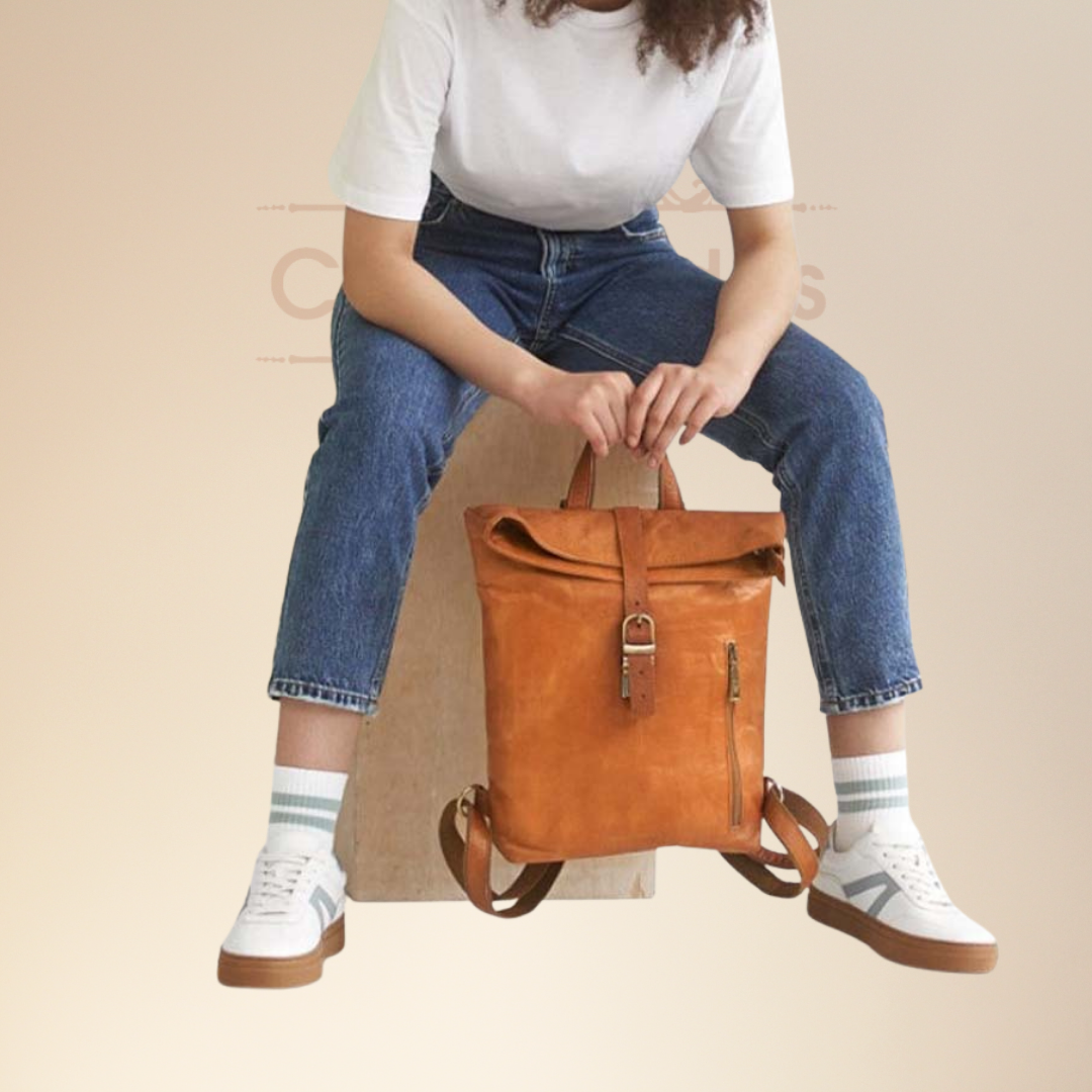 Baggbay Leather 12*16 inch Pen Bag | 100% Genuine Leather