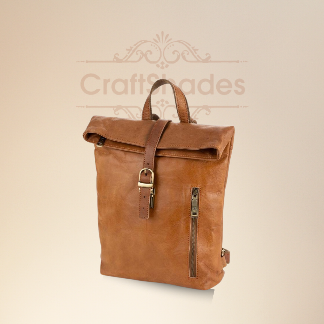 Baggbay Leather 12*16 inch Pen Bag | 100% Genuine Leather
