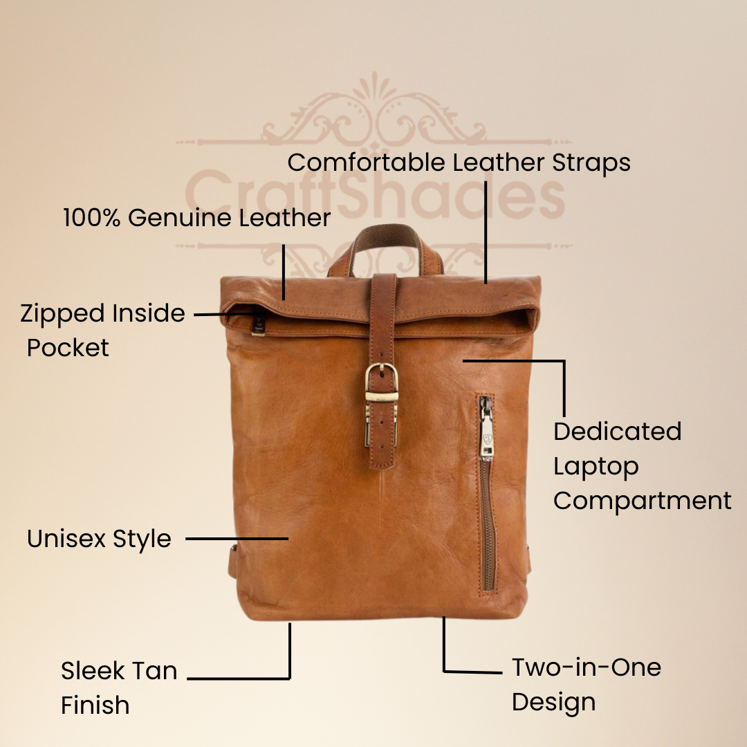 Baggbay Leather 12*16 inch Pen Bag | 100% Genuine Leather