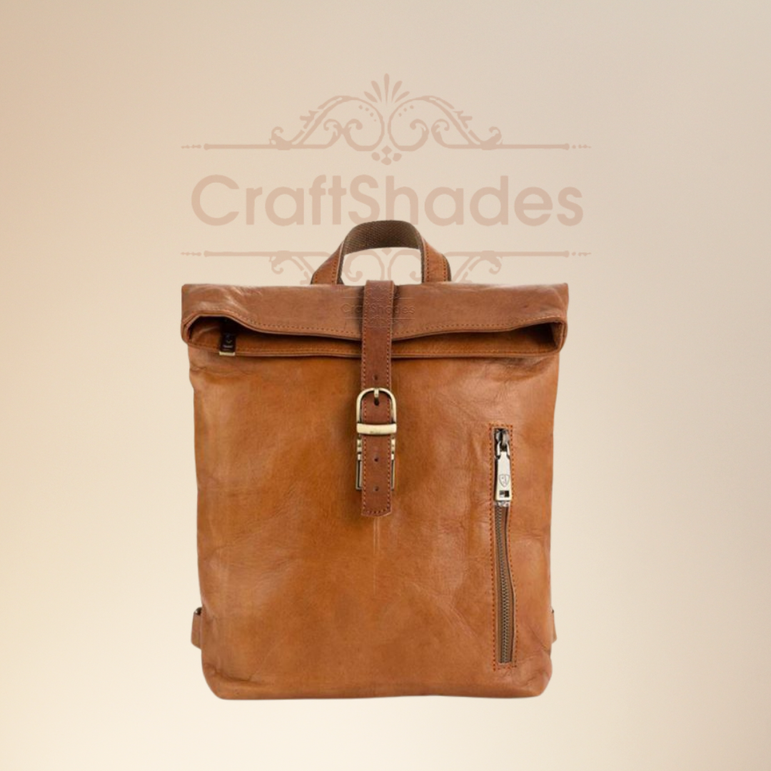 Baggbay Leather 12*16 inch Pen Bag | 100% Genuine Leather