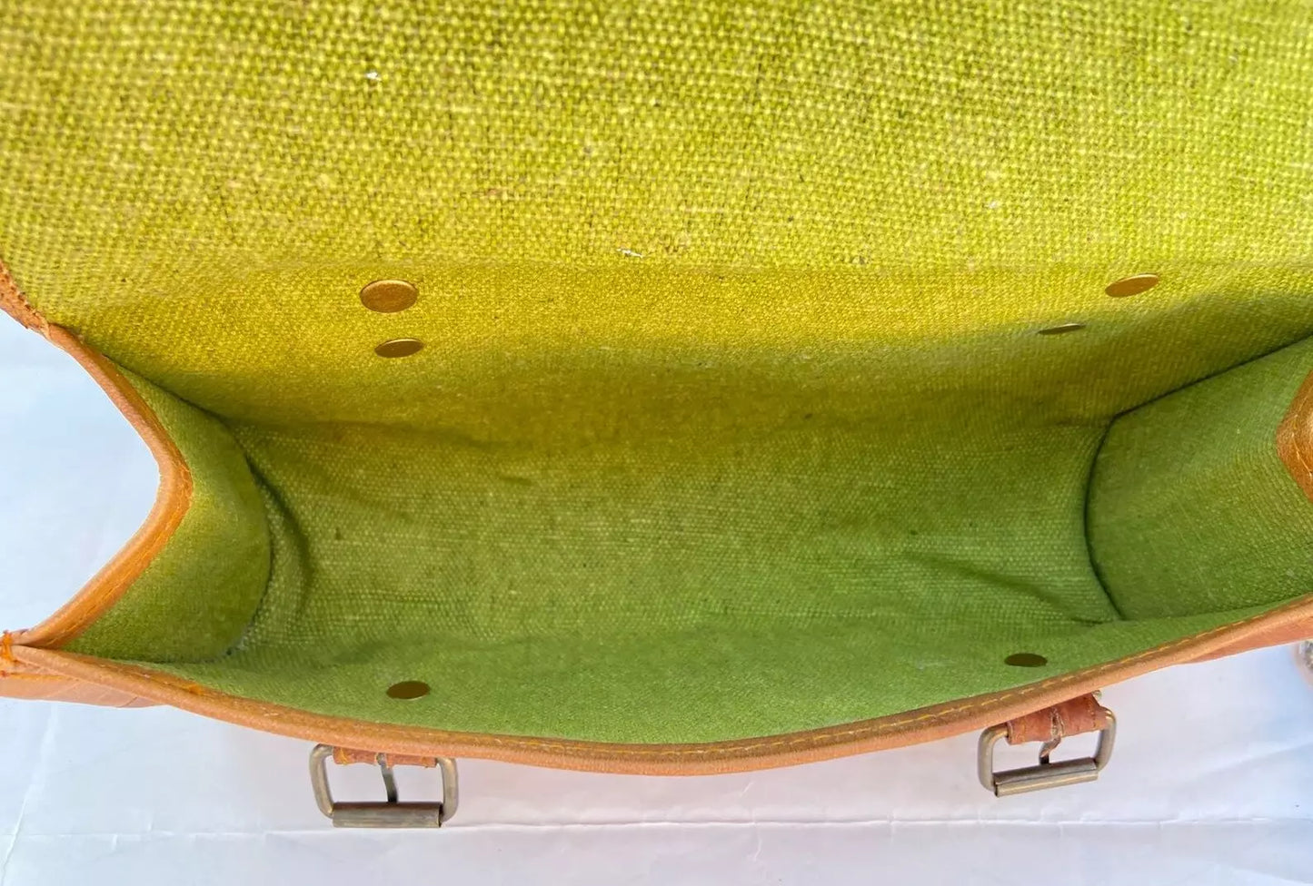 Handcrafted Leather Motorcycle Bag