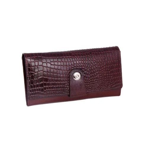 Buffalo dark brown Clutch