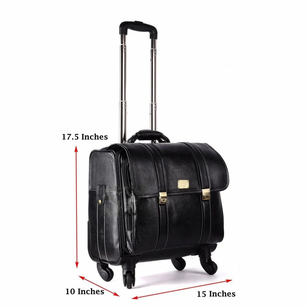 Trolley Bags Luggage for Travel (Green)