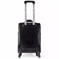Leather Laguage Trolly Bag (Black)