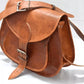 7*9 Inches Crossbody Handcrafted Small Goat Leather Unisex Sling Bag| 100% Genuine
