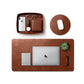 Desk Mat for Premium Goat Leather Large Laptop mat