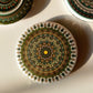 Rangoli Mandla Art Pin Badges 58 mm | BAGGBAY