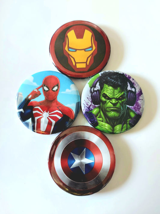Marvel Pin Badges 58 mm | BAGGBAY