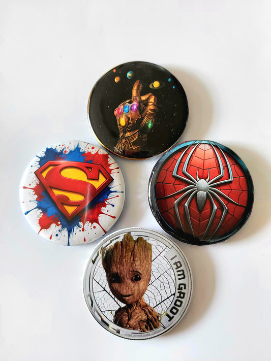 Marvel Pin Badges 58 mm | BAGGBAY