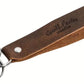 Key chain Brown Leather