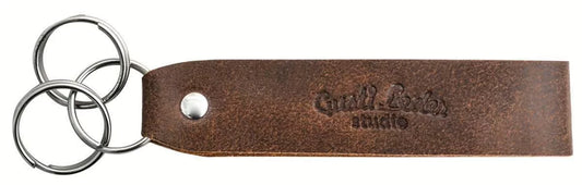 Key chain Brown Leather