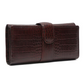 Women brown Leather Clutch