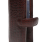 Women brown Leather Clutch