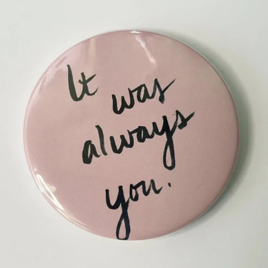 Always you Opener and Fridge Magnet for Him or Her | Personalized Photo & Logo | Unique Party Gift | 58mm