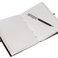 Handmade Leather Diary Embossed with star