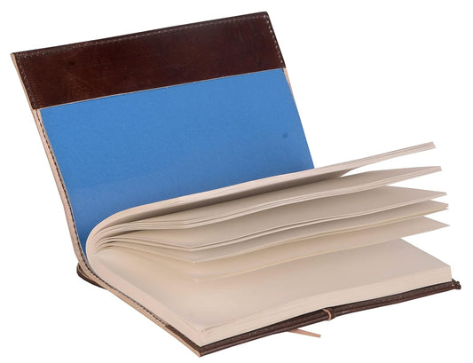 CraftShades – Refillable Leather Diary – Feather with Birds