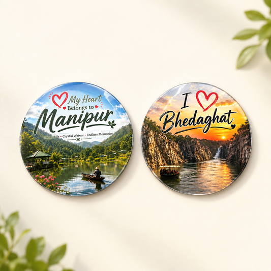 Pin Badges 75 mm Customise  | Personalized Photo Badges | BAGGBAY