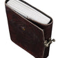 Handmade Leather Diary Embossed with star
