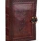 Handmade Leather Diary Embossed with star