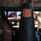 Leather Apron for Men Black Colour