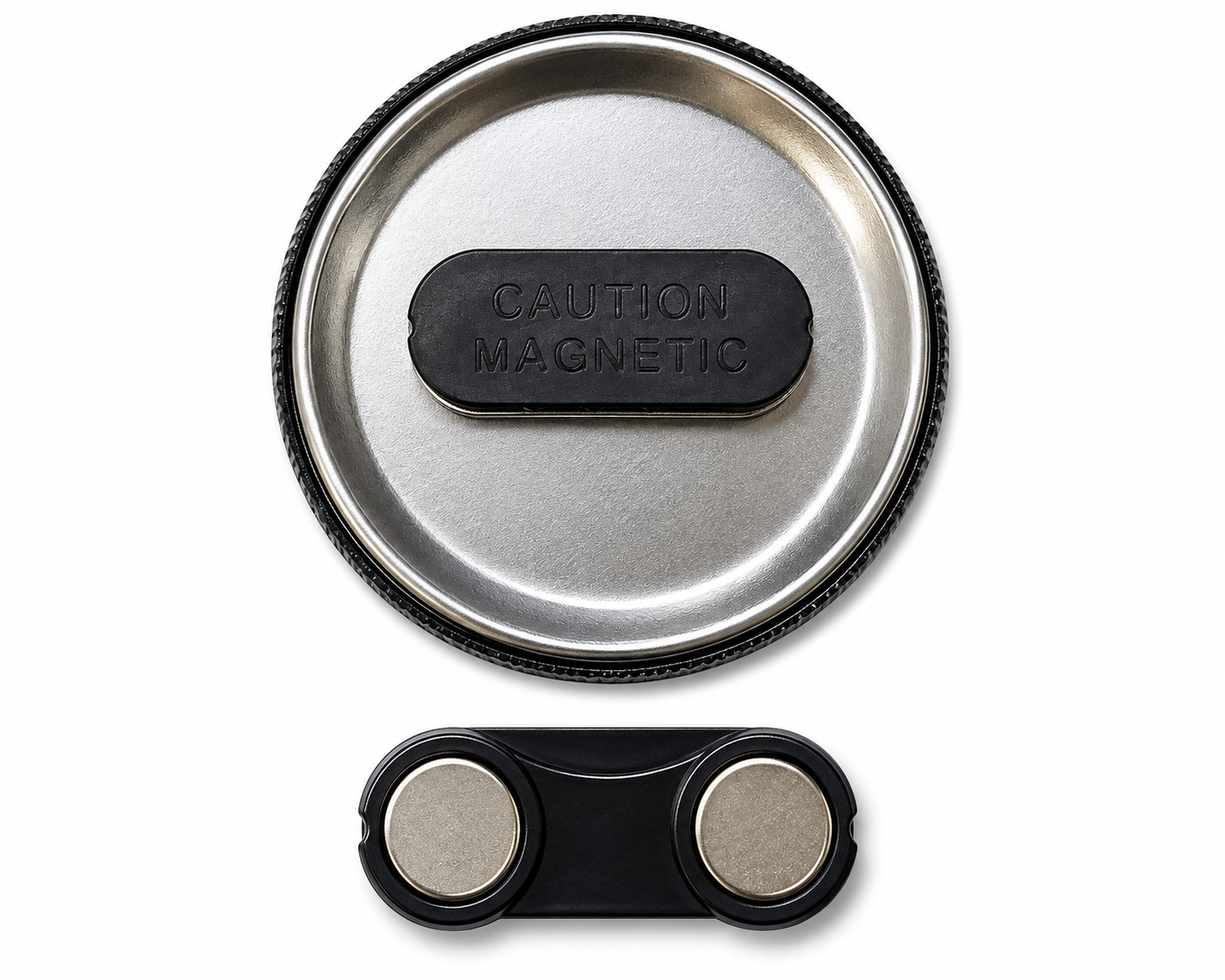 Magnet Badge Round 58 mm Double Magnet