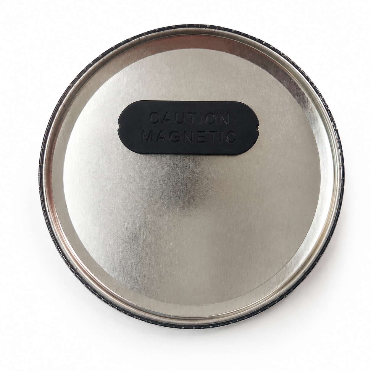 Magnet Badge Round 75 mm Double Magnet