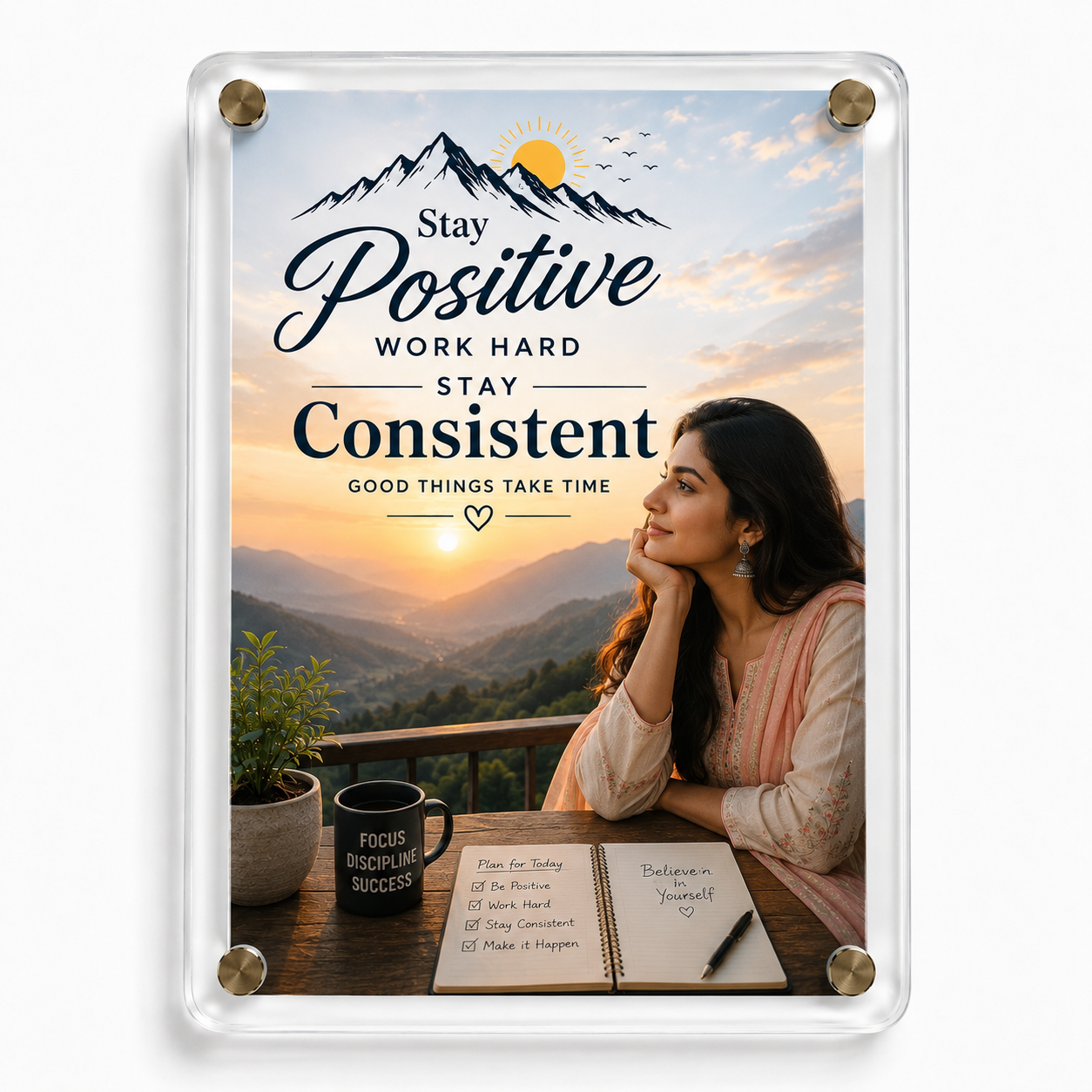 Acrylic Photo Frames 3×4 Inch
