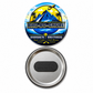 Magnet Badge Round 58 mm Double Magnet