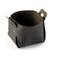 Distressed Leather Mini Storage Basket
