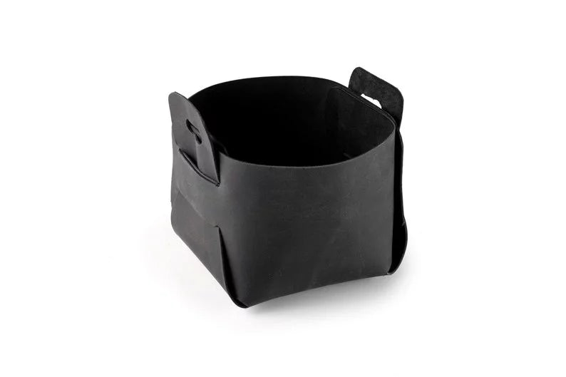 Distressed Leather Mini Storage Basket
