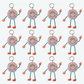 Keychain Toy 58 mm