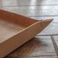 Handmade Italian leather catch all tray