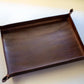 Handmade Italian leather catch all tray