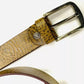 Buffalo Leather Belts for Men with Real Solid Leather and Buckle
