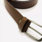 Men’s Leather Belt 100% Buffalo Genuine Leather Belt 1.5″ Width