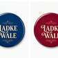 Ladki Wale & Ladke Wale Wedding Badges 44mm | Team Bride & Team Groom Round Pins | Haldi, Mehndi & Wedding Function Accessories ( Set of 2 Badges )