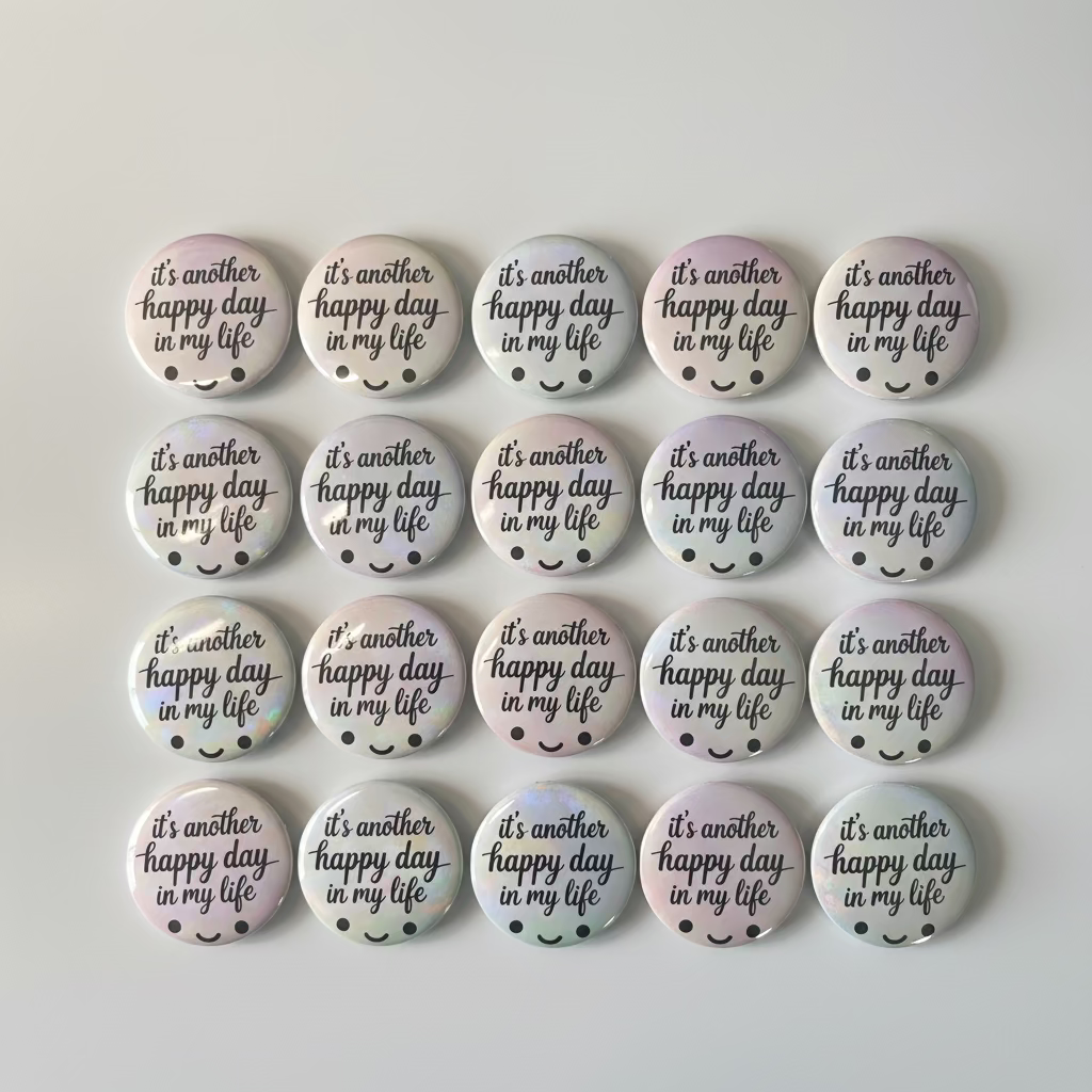 Fridge Magnet Positive Quote | Personalized Photo Magnets 58 mm | BAGGBAY