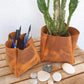 Leather Plant Pot Holder