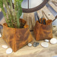 Leather Plant Pot Holder
