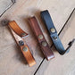 Leather clasp for belt and armor